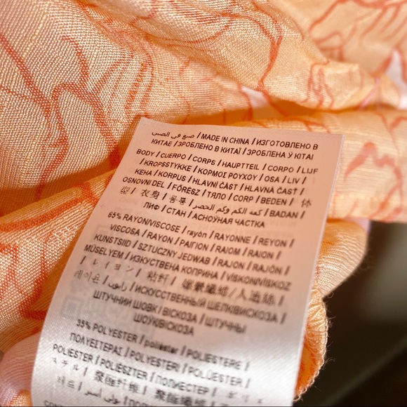 {Guess} floral crotchet detail long sleeve top - Picture 8 of 9